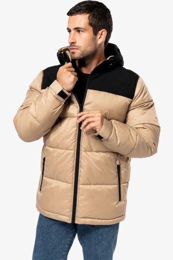 Image produit Two-tone quilted parka jacket k6163