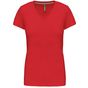 Image produit T-Shirt V-Ausschnitt mit kurzen Ärmeln für Frauen k381