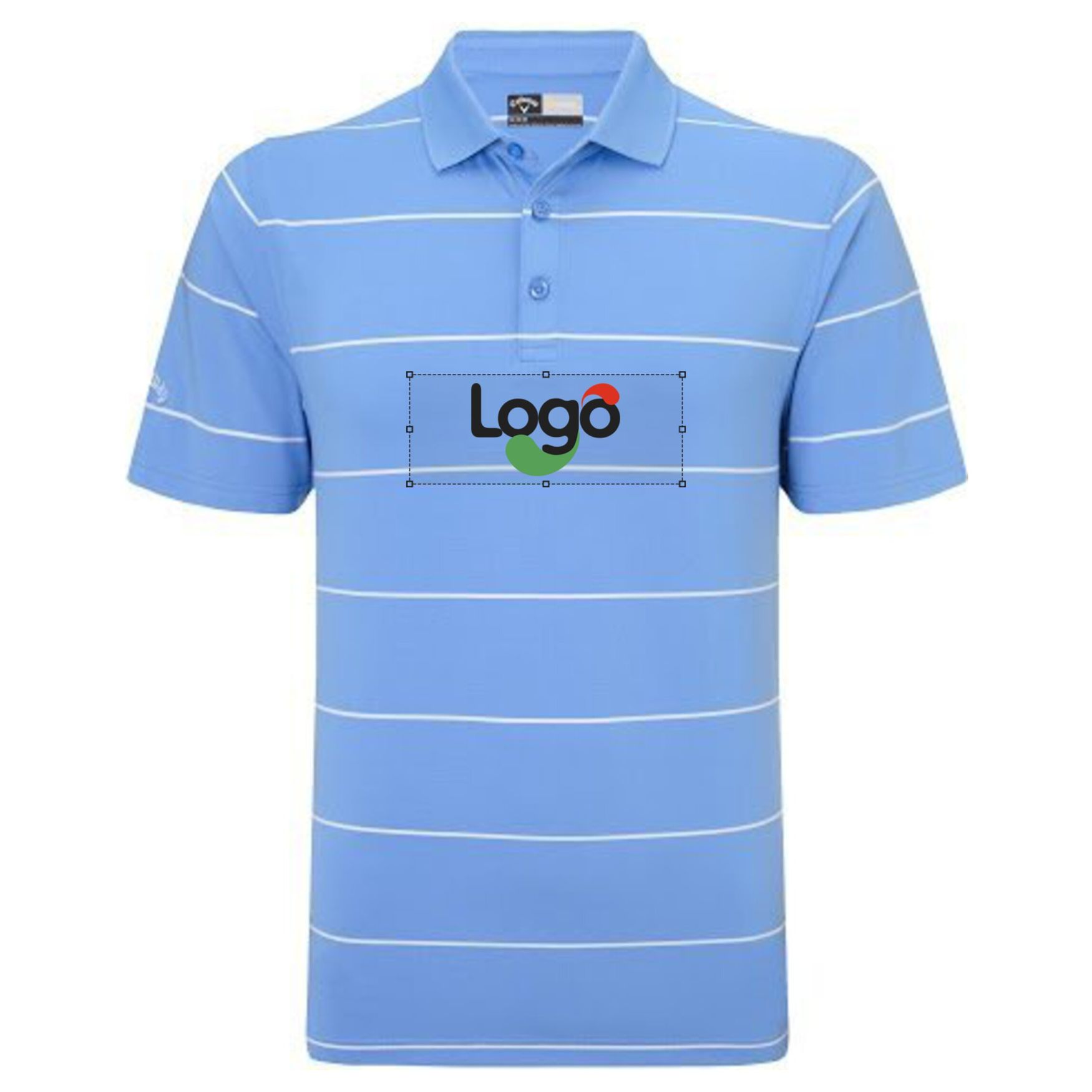 Polo Men's chev auto stripe stretch logo cgks60d2 personalizzato - Provence
