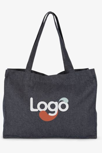 Image produit Large denim shopping bag ki5229
