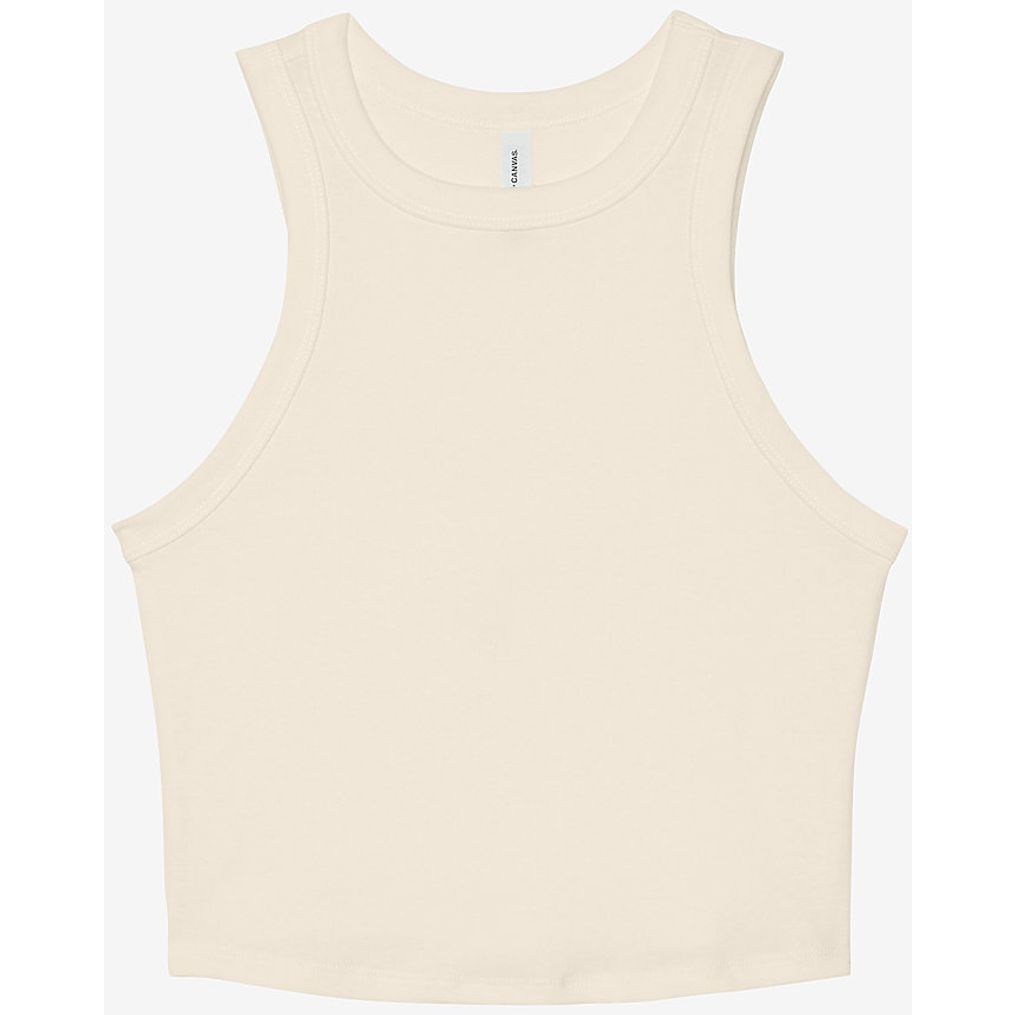 Image produit Women's micro rib racer tank be-1019