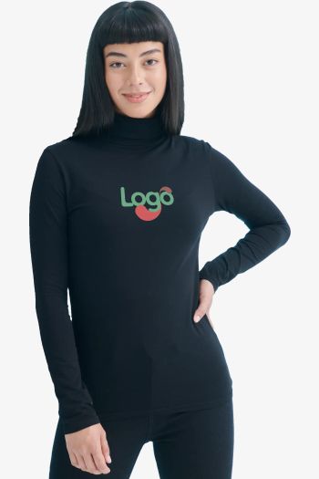 Image produit Women's feel good stretch tee-shirt col roulé sk125