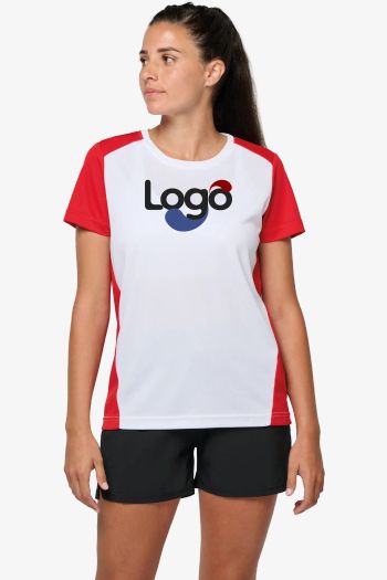 Image produit Camiseta deportiva bicolor tee-shirt pa4015