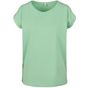 Image produit Ladies extended shoulder tee tröja bomull viskos by021
