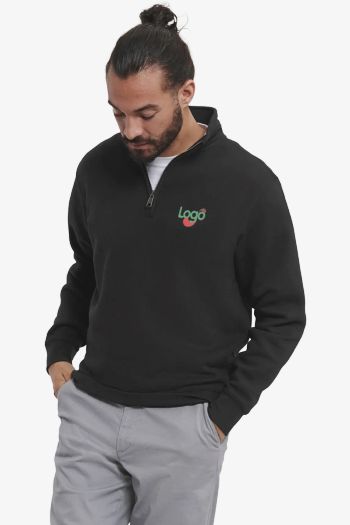 Image produit Sweat col zippé 1/4 Authentic
