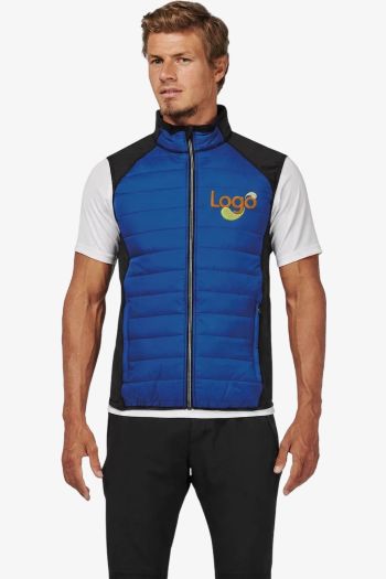 Image produit Veste sport bi-matière sans manches pa235
