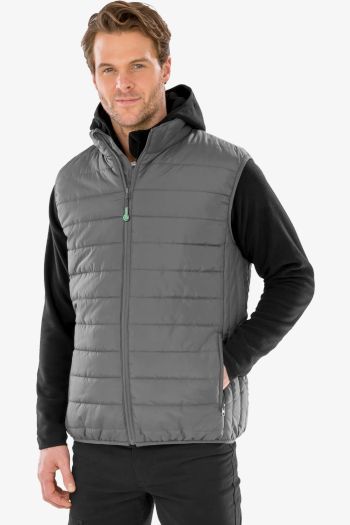Image produit Pikowany bodywarmer z recyklingu, bezrękawnik puchowy r244x