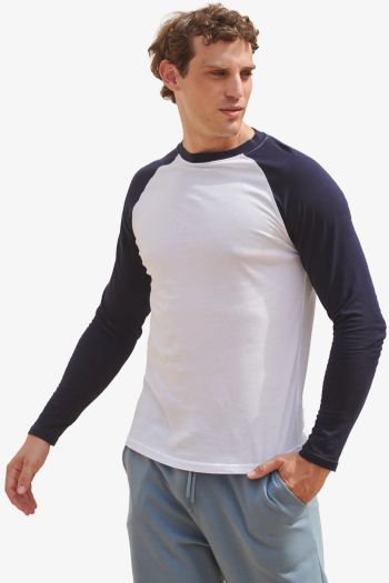 Image produit Men's long sleeved baseball tee-shirt sf271