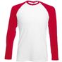 Image produit Camiseta de manga longa em algodão interlock raglan 61-028-0