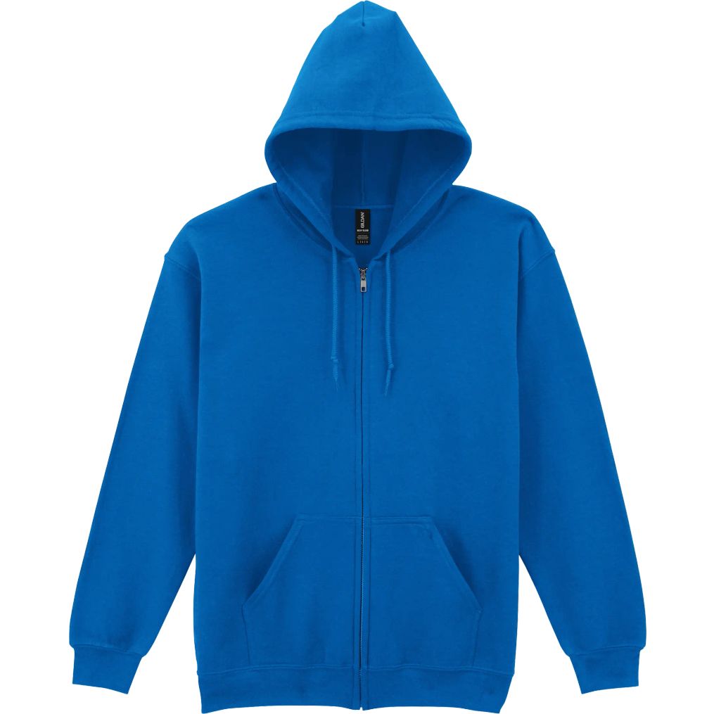 Image produit Adult full zip hooded sweatshirt 18600