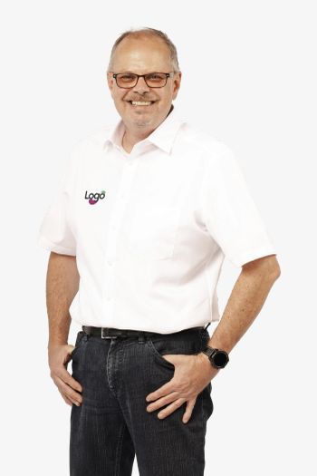 Image produit Mænds skjorte moderne pasform korte ærmer 470012