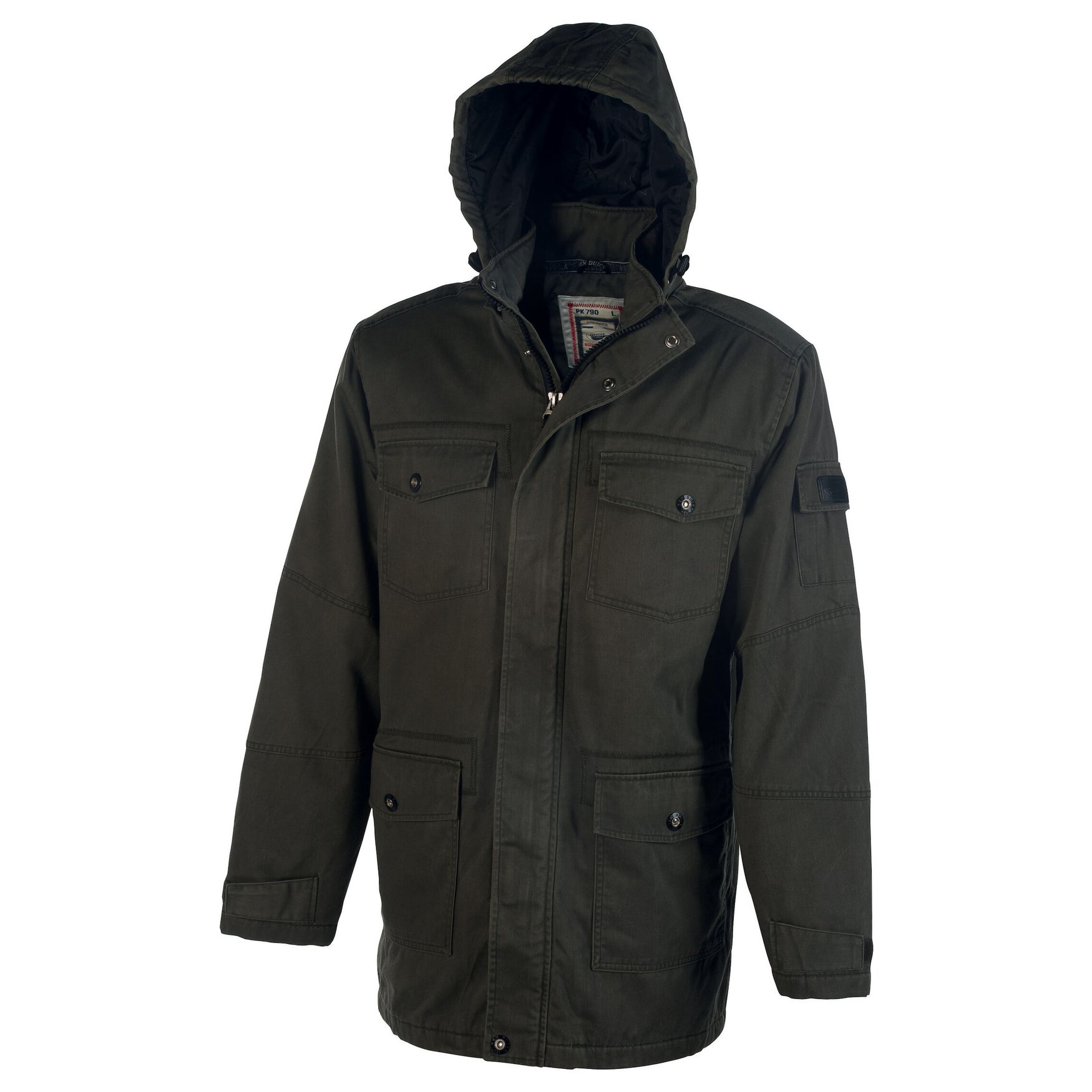 Eko down jacket men pk790 - Black washed