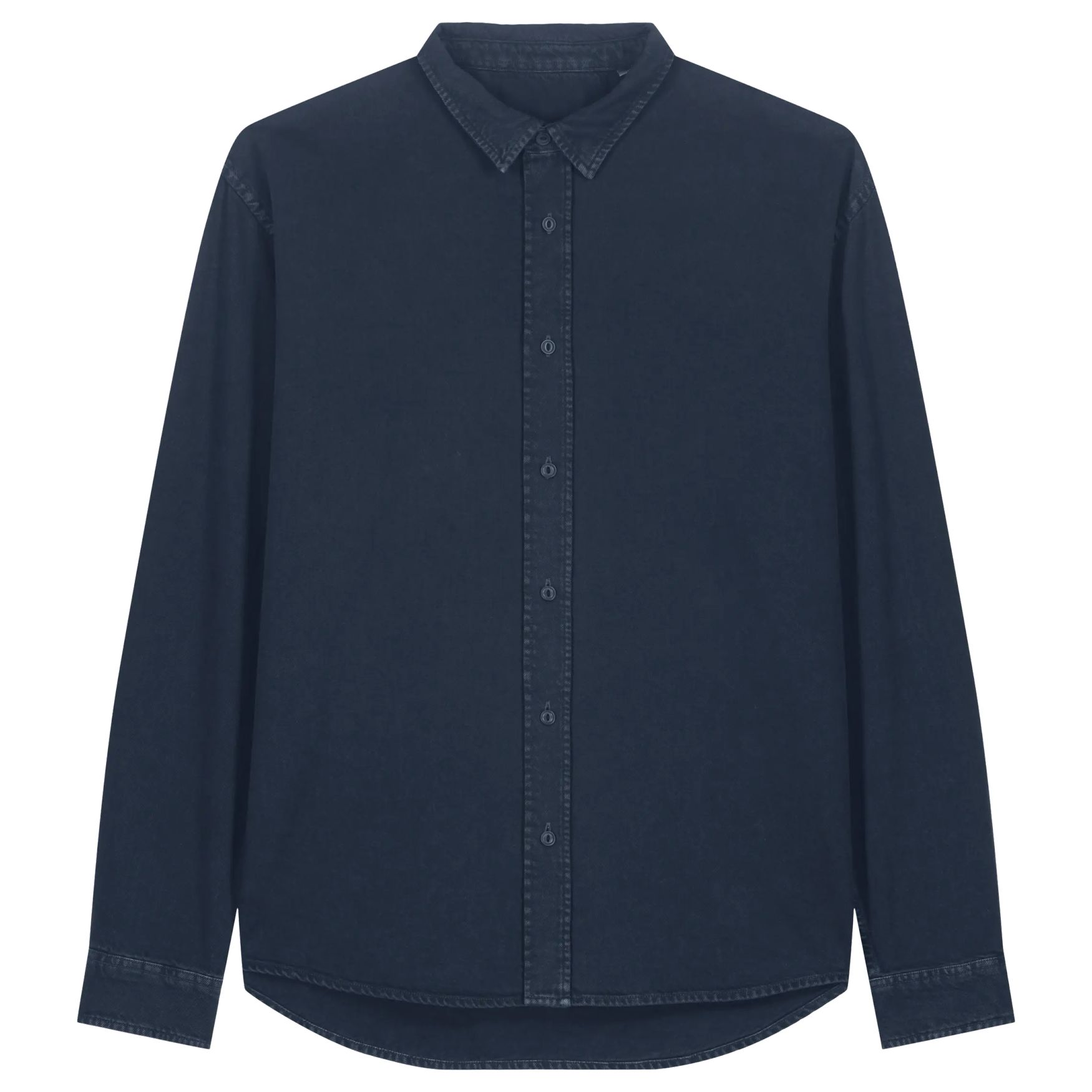 Worker skjorta Organisk bomullsstansley stella stwu975 - G dyed navy