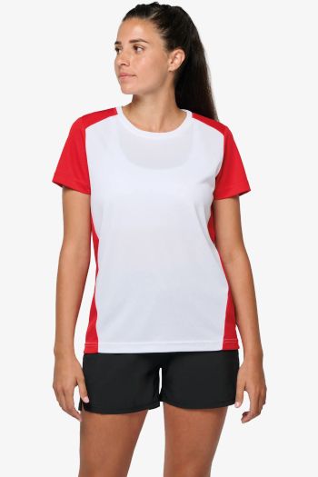 Image produit T shirt sport bicolore tee-shirt pa4015