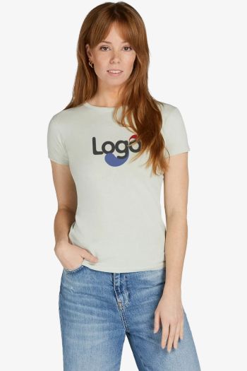 Image produit Camiseta de algodão mulher sgtee-f