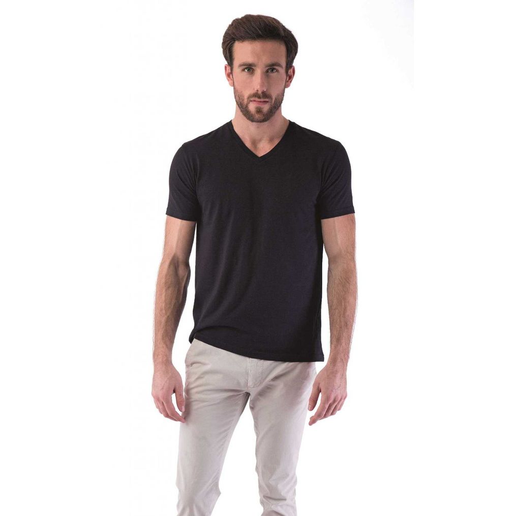 Image produit Men's no label v neck t-shirt es38se2
