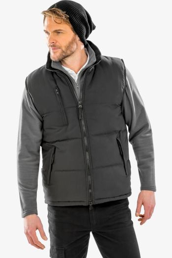 Image produit Gilet impermeabile al vento Doudoune in poliestere imbottito r88