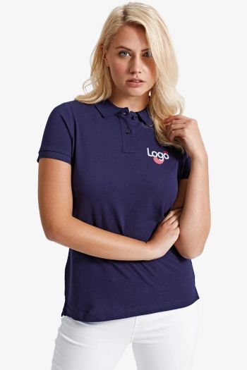 Image produit Polo dame klassisk bomuld aq020