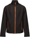 black/orange