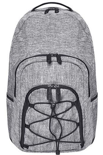 Outdoor Rucksack Polyester Rucksack dtg-15378 - Grey melange