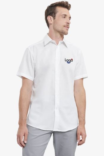 Image produit Chemise Oxford cintrée manches courtes homme CAMISA 0r923m0