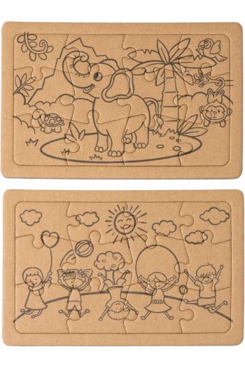 ZEON puzzle genbrugspap ju1564 - Beige