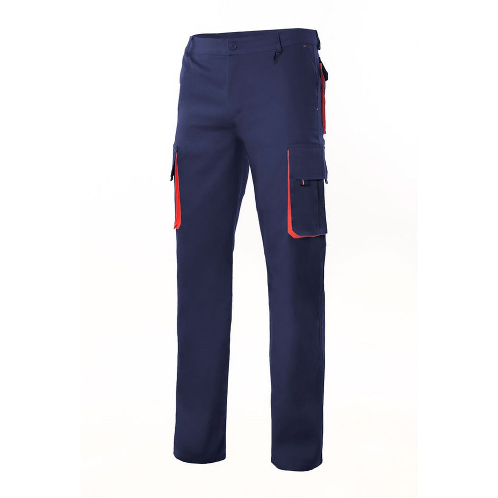 Image produit Toflekspants bicolor med mange lommer 103004