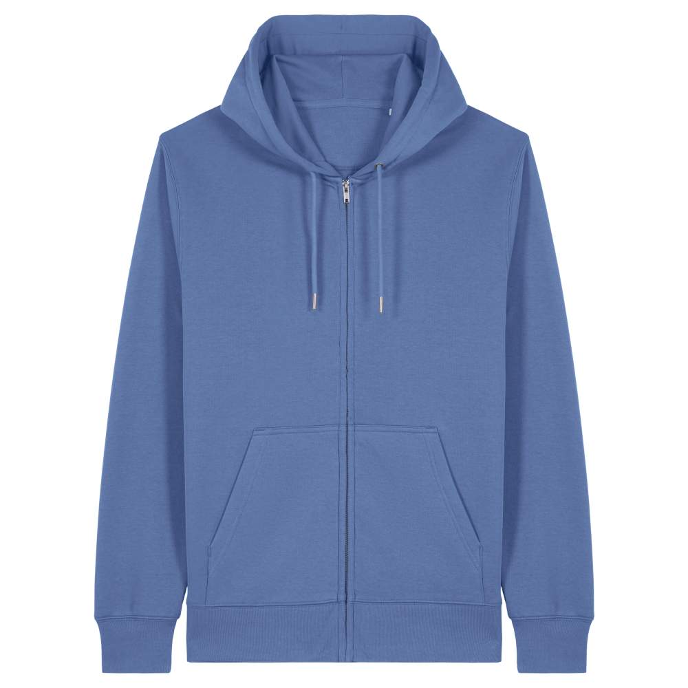 Connector 2.0 Sweat zippé algodão orgânico personalização stsu207 - Bright blue