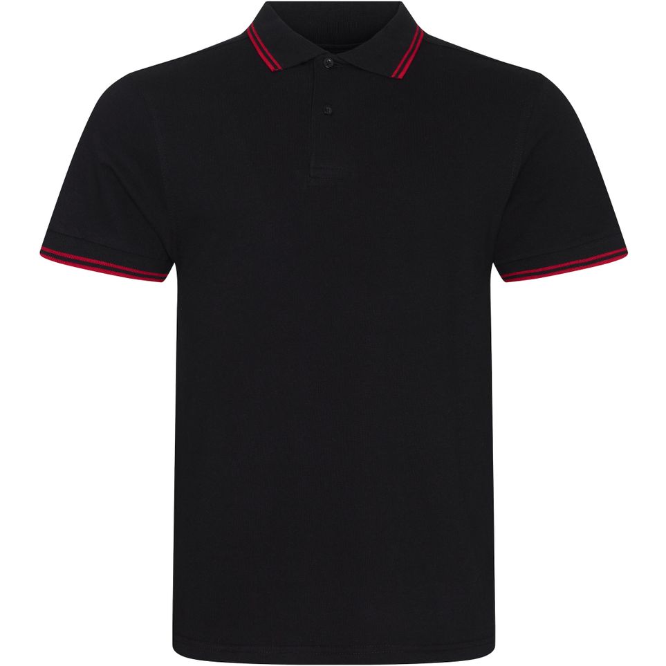 black/red