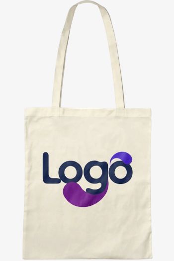 Image produit Promocyjna torebka shopper z lekiego bawełnianego materiału ls42b