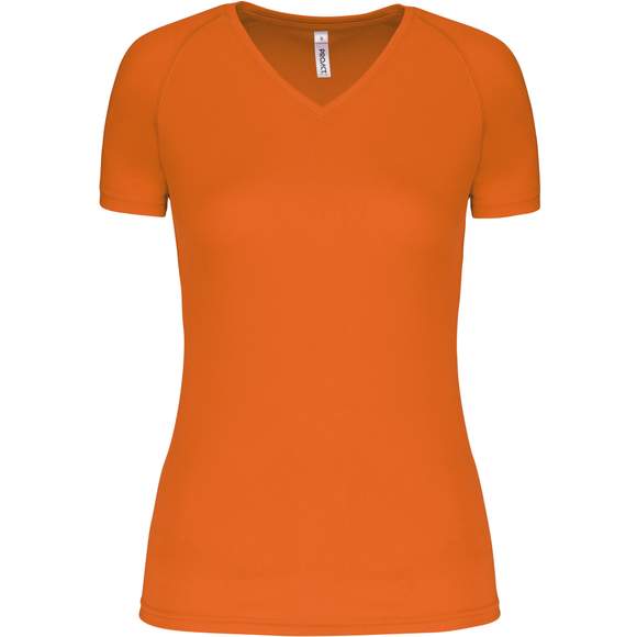 Image produit Camiseta de deporte manga corta cuello v mujer pa477