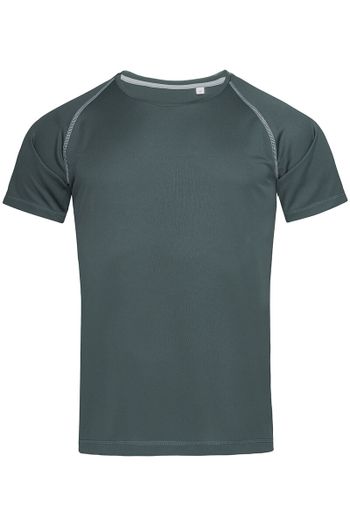 Active 140 team raglan st8030 - Granite grey