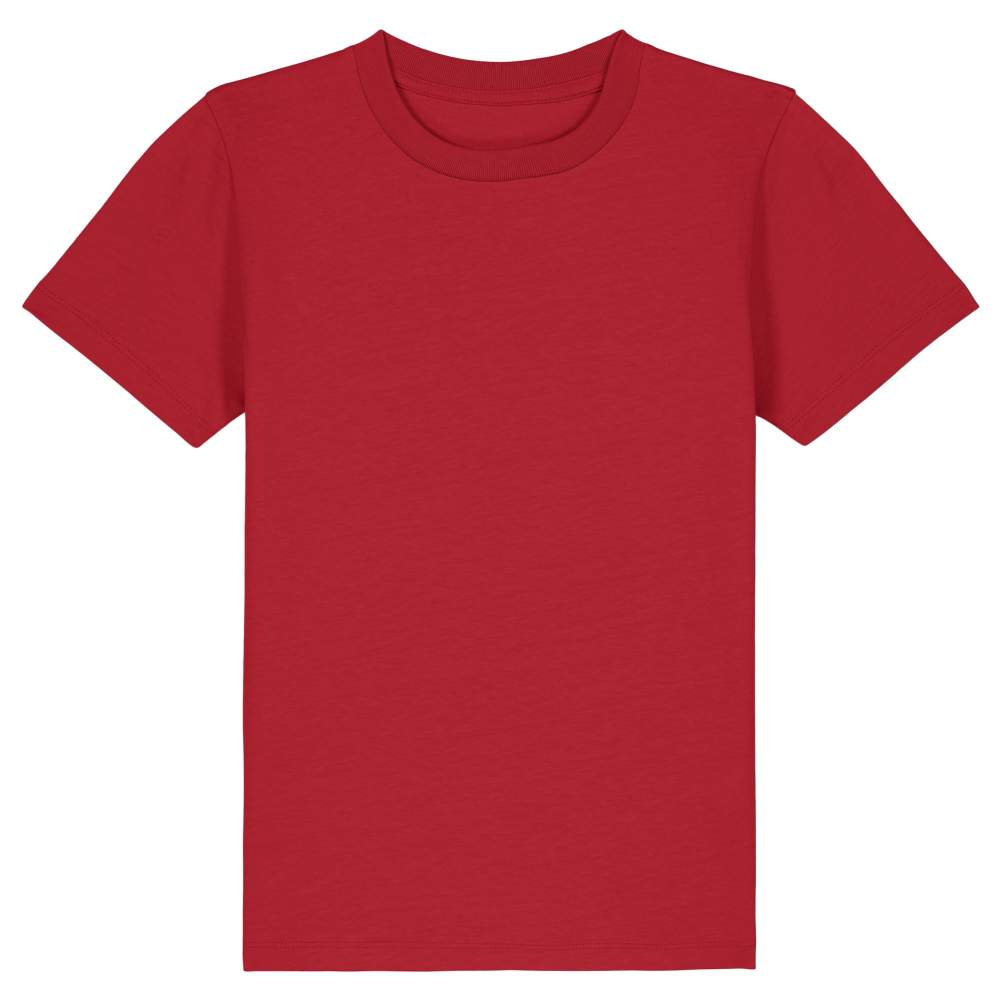 Mini creator 2.0 Camiseta de algodón orgánico sttk184 personalización - Red