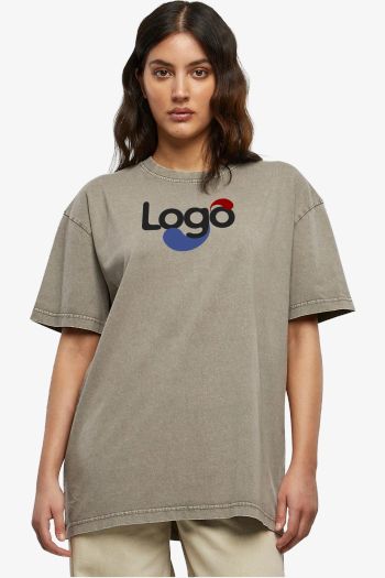 Image produit Tee oversized acidwash tee-shirt feminino by270