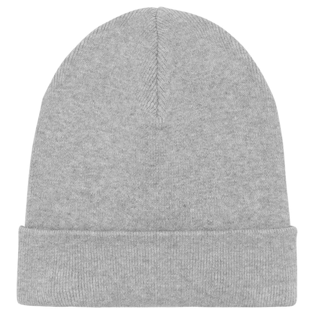 Rib beanie Cappello cotone biologico stau772 personalizzato - Heather grey