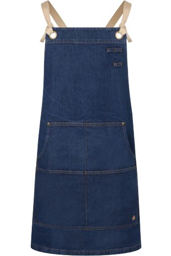Denim-Latzschürze ls41 - Denim blue