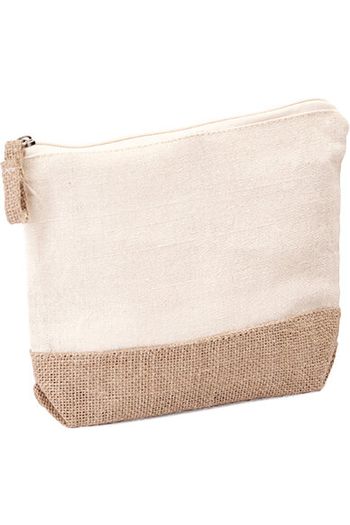 Sierra Tasche aus Baumwolle und Jute bo7558 - Beige