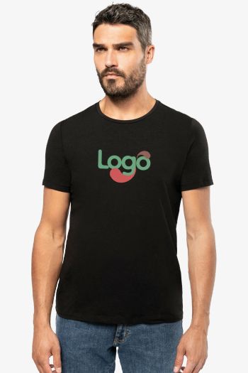 Image produit T-shirt colletto rotondo maniche corte uomo k3012