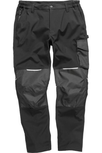 Softshellbyxor slim fit för arbete r473x - Black