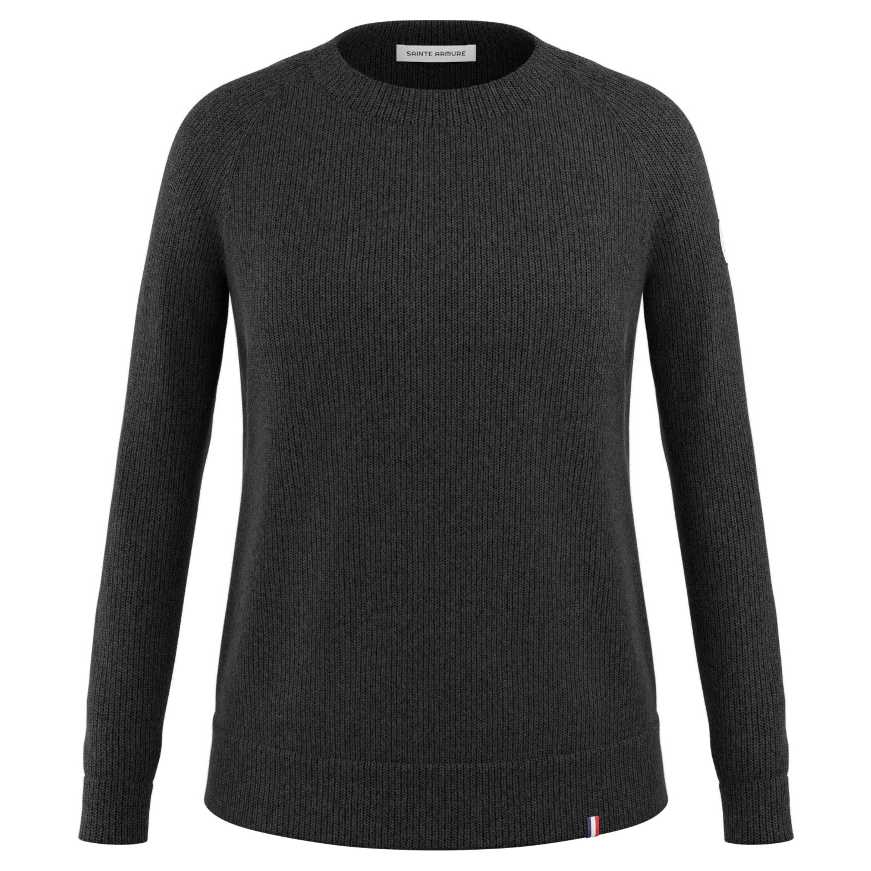 Pull Marie Laine Mérinos 502 - Noir chiné