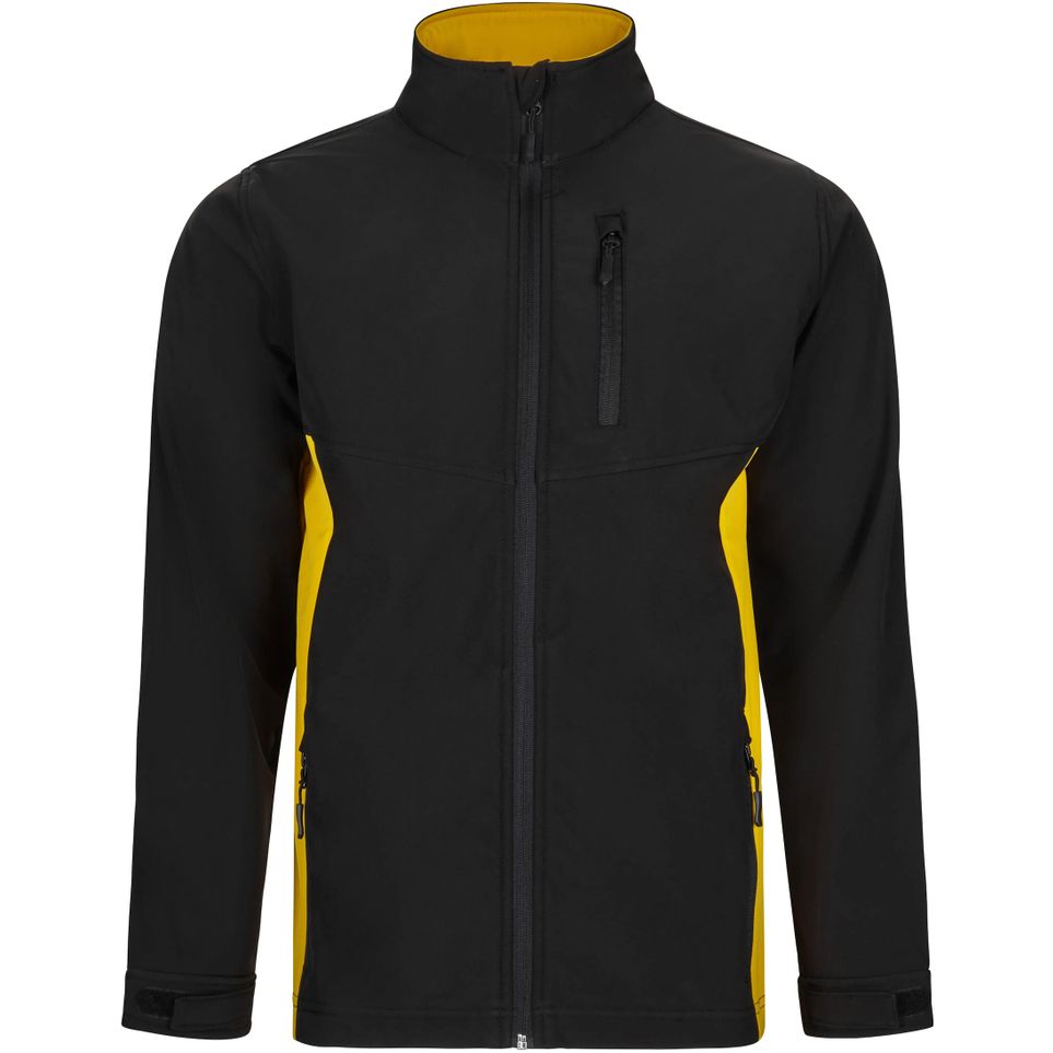 black/yellow