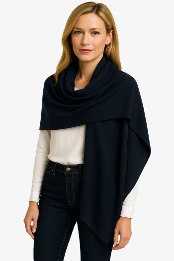 Image produit Odette, étole en laine Mérinos