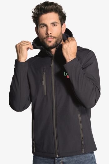Image produit Full zip softshell hooded softhood