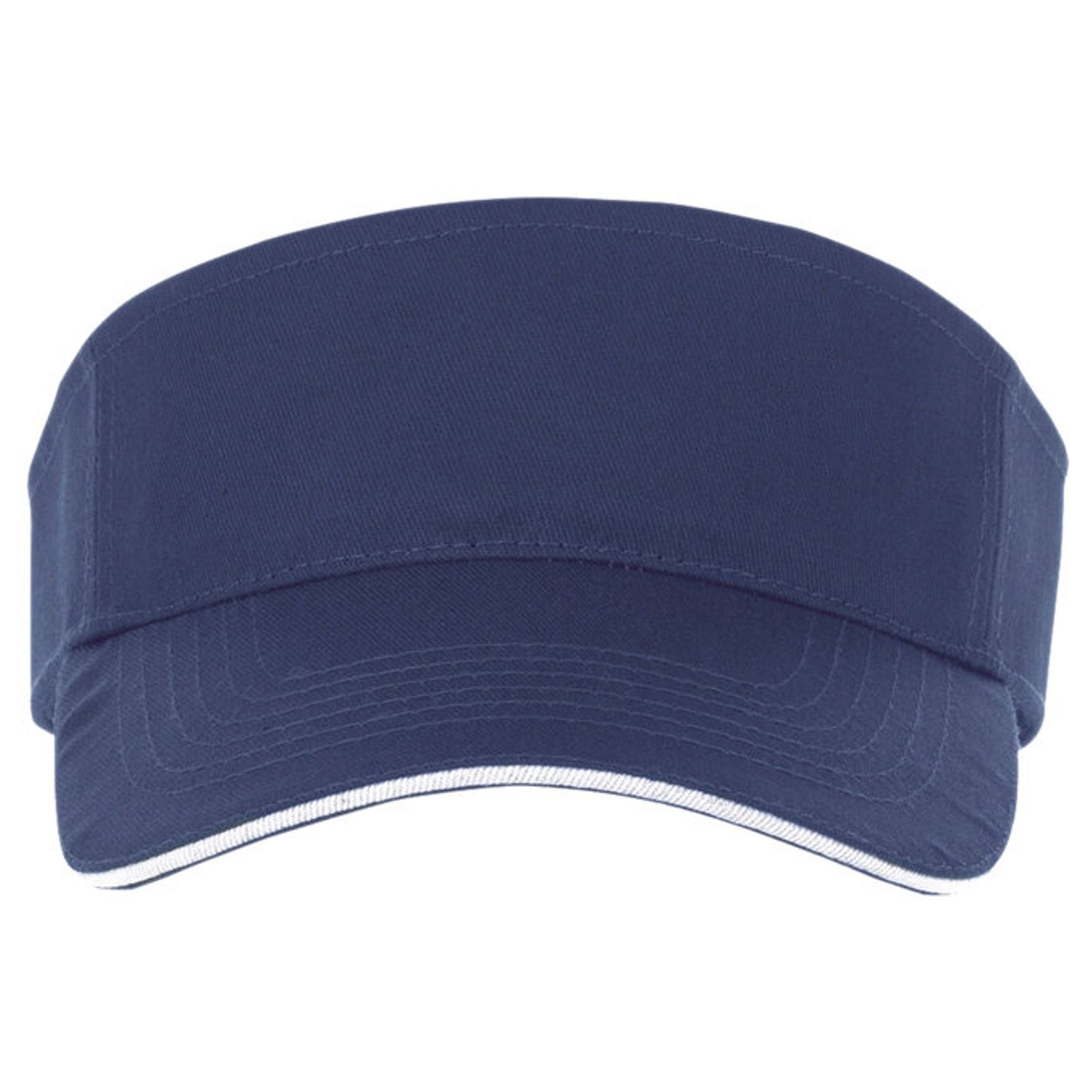 Cappello Ace cotone visiera regolabile 01196 - French marine blanc