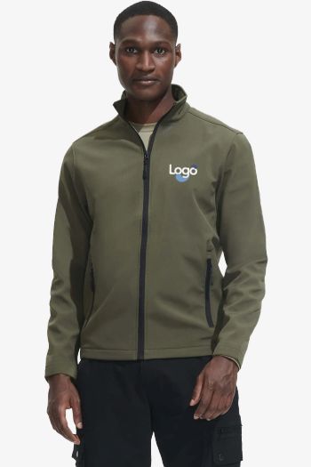 Image produit Race men Softshell polyester elasticated zipped 01195