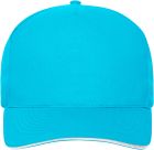 turquoise/white