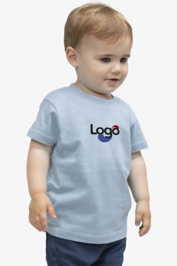 Image produit tee-shirt de bebé con cuello redondo lw020