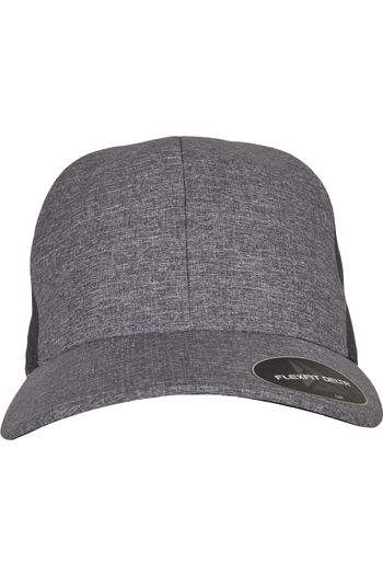 delta® carbon cap - polyester 180t muts - Melange blue / Melange charcoal