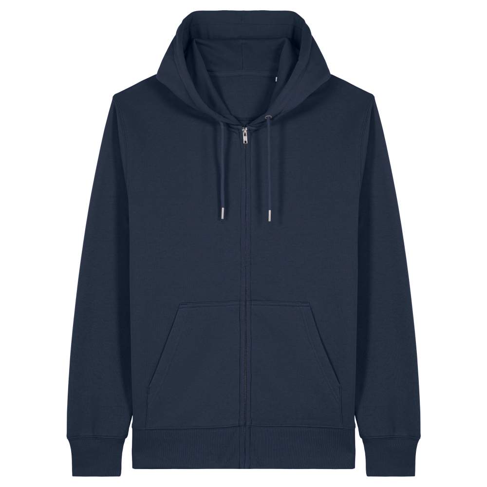 Connector 2.0 Zip-sweat i organisk bomuld tilpasning stsu207 - French navy