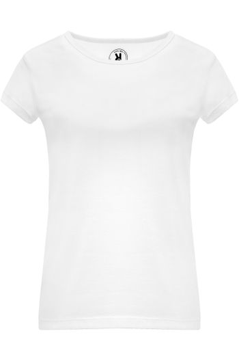 Hawaii T-shirt polyester bomuld ca6692 - Blanc